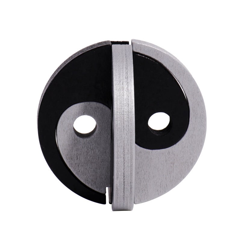 Children'S Educational Gifts Mortise And Tenon Kongming Lock Luban Lock Full Set Of Wooden Year-Old Suit Gift Toys Nostalgic - Image 1